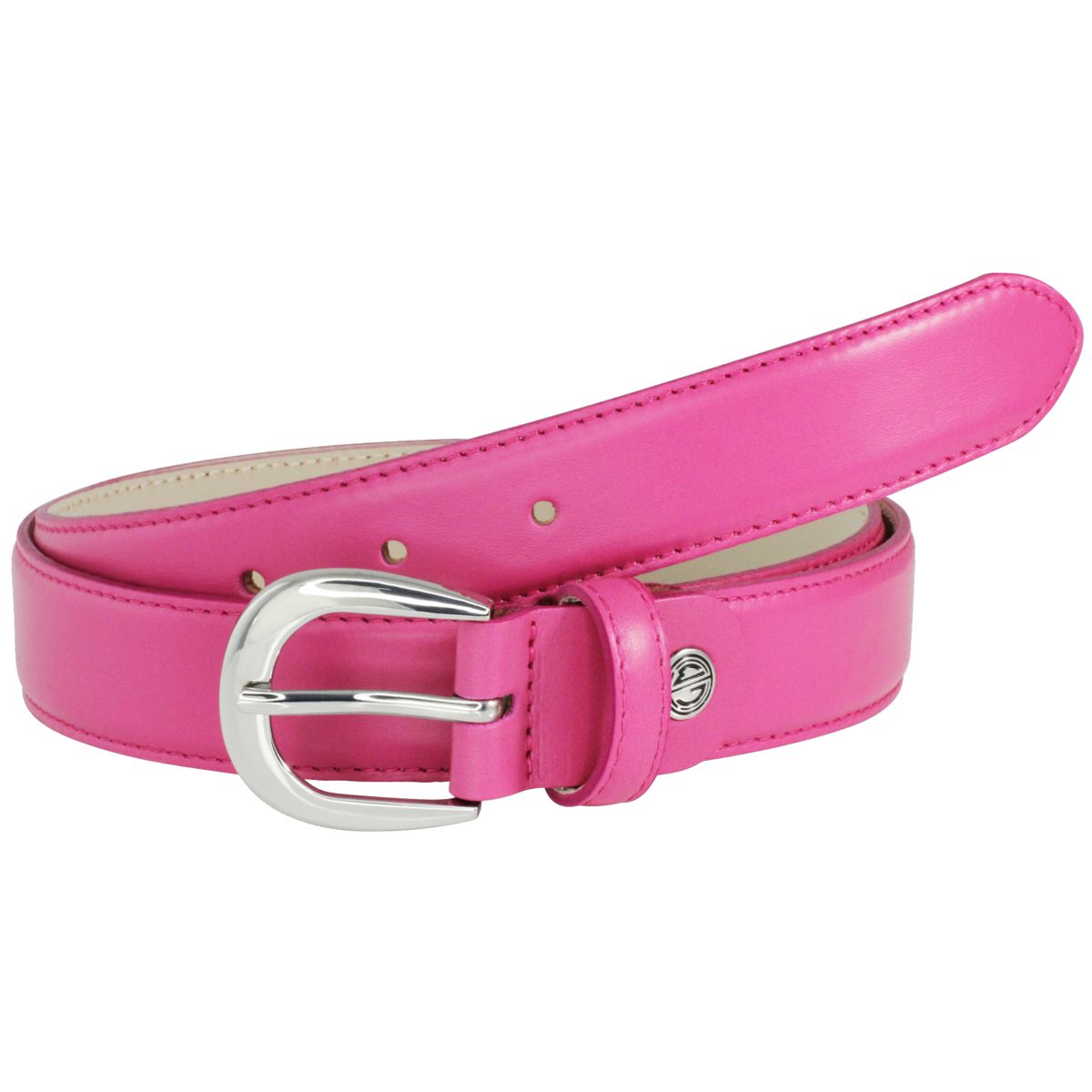 LINDENMANN Ledergürtel Damen 30 mm Nappa-Leder pink