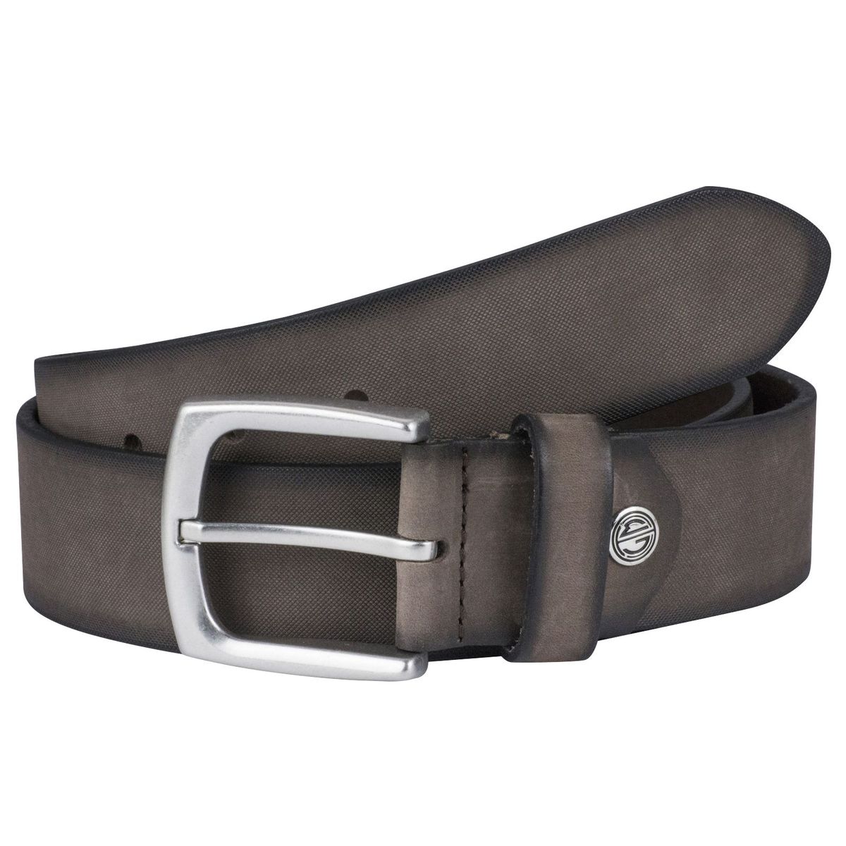 LINDENMANN Ledergürtel Herren braun Rindledergürtel