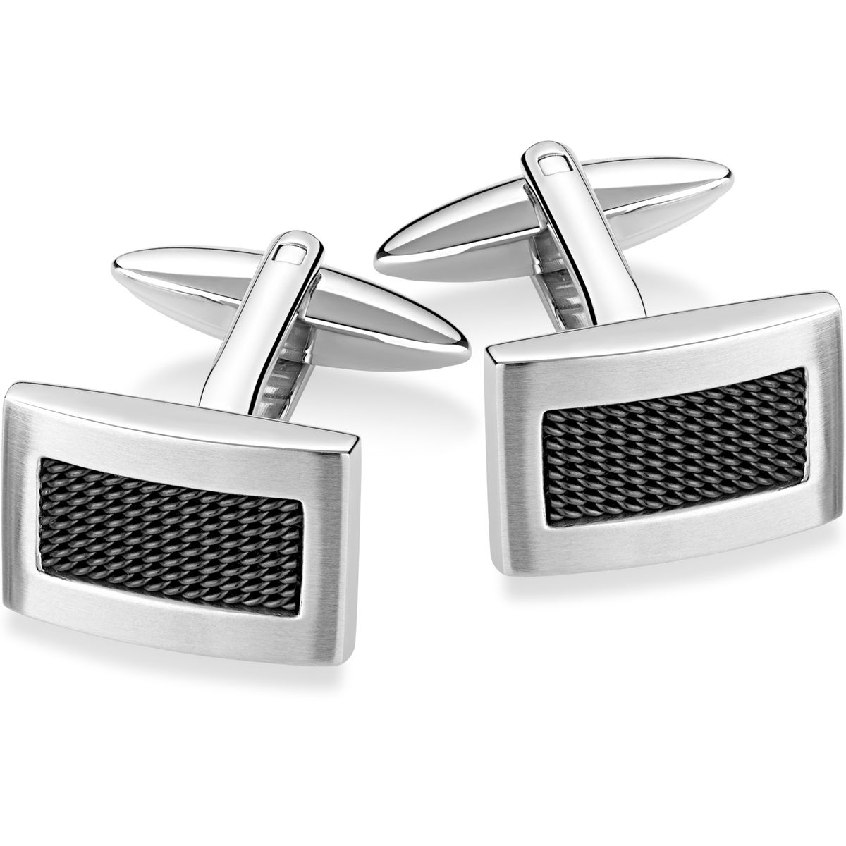 LINDENMANN Manschettenknöpfe Mechanik Silber LINDENMANN Manschettenknöpfe Herren Business Hochzeit