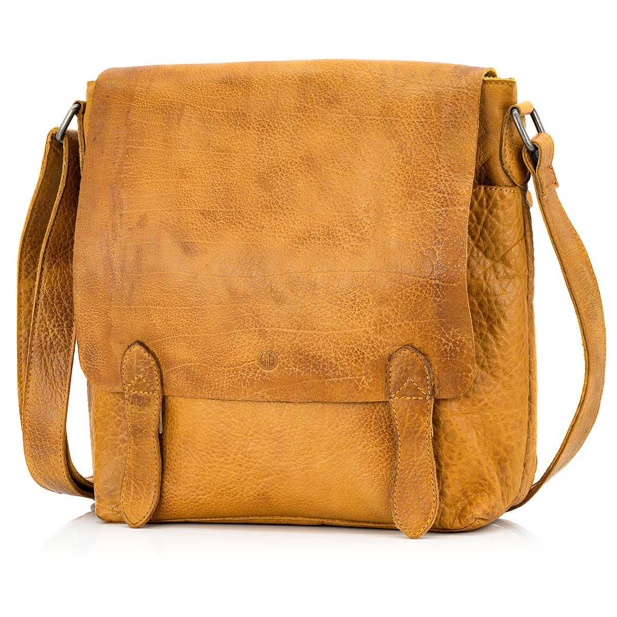 Lindenmann Ledertasche cognac