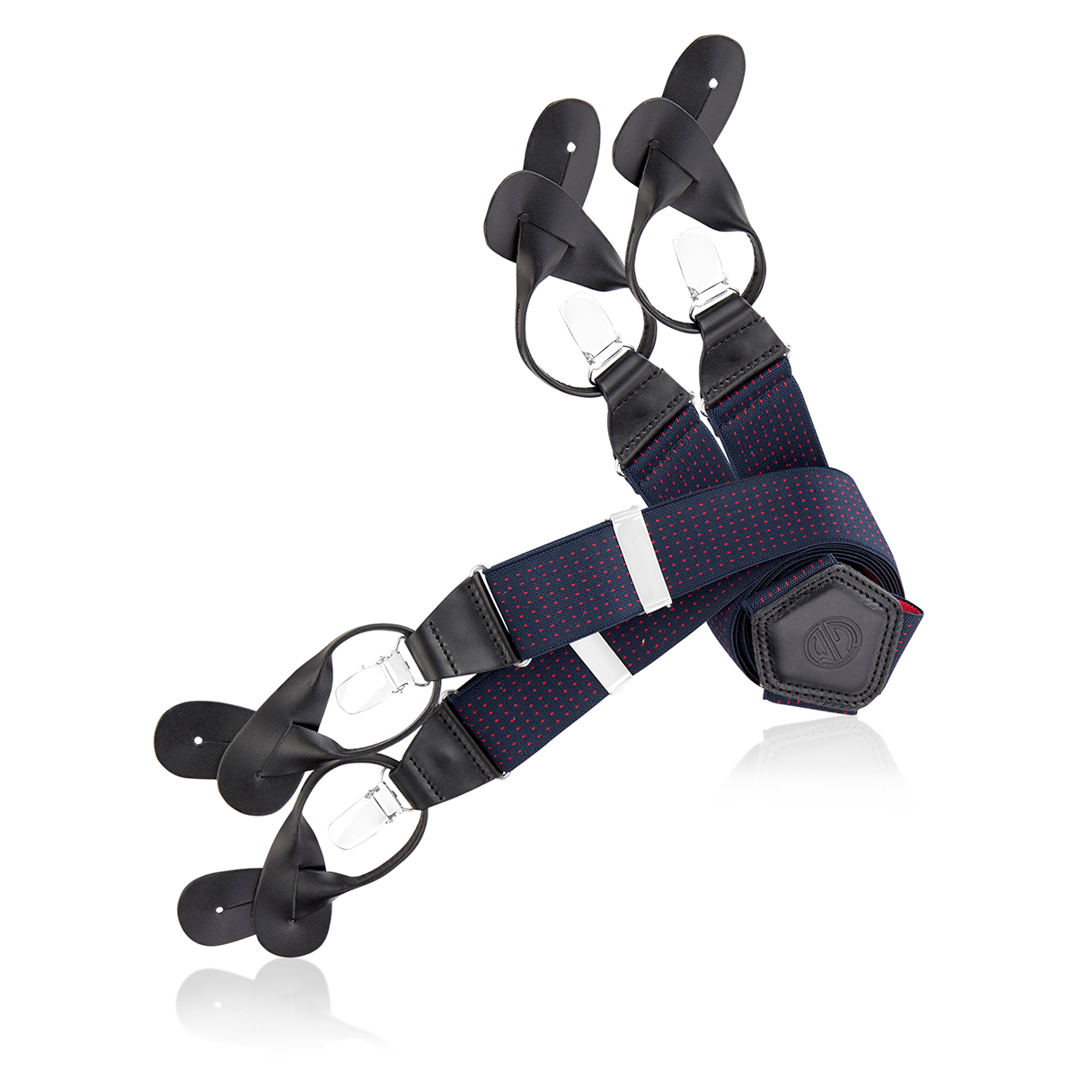 Hosenträger LINDENMANN blau rot