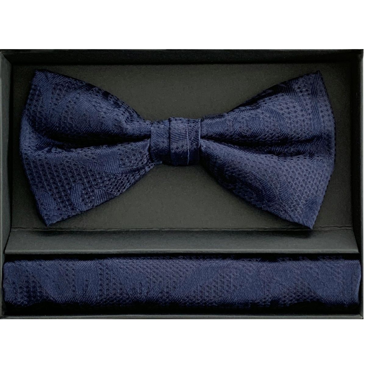 LINDENMANN Set Einstecktuch und Fliege für Herren LINDENMANN Set Herren Einstecktuch und Fliege Accessoire für Männer blau