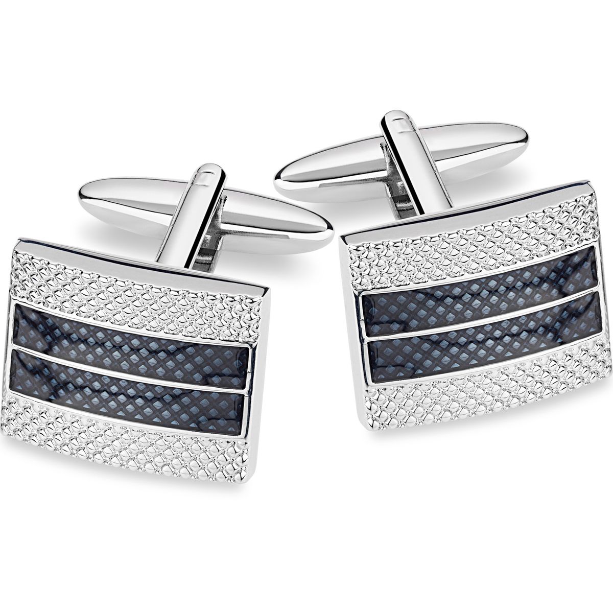 LINDENMANN Manschettenknöpfe Mechanik Silber LINDENMANN Manschettenknöpfe Herren Business Hochzeit