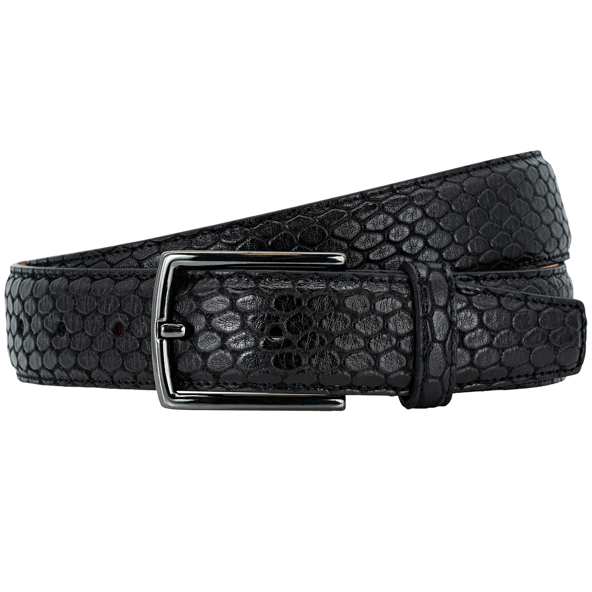 LINDENMANN Premium Ledergürtel Herren LINDENMANN Premium-Herren-Leder-Gürtel