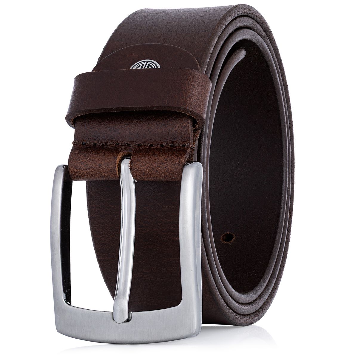 LINDENMANN Ledergürtel Herren braun