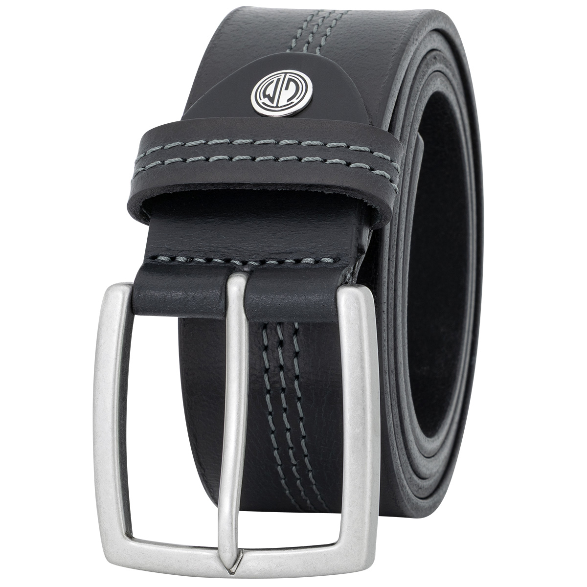 LINDENMANN Vollrindleder Herrengürtel Tiefschwarz LINDENMANN Vollrindledergürtel Herren Tiefschwarz