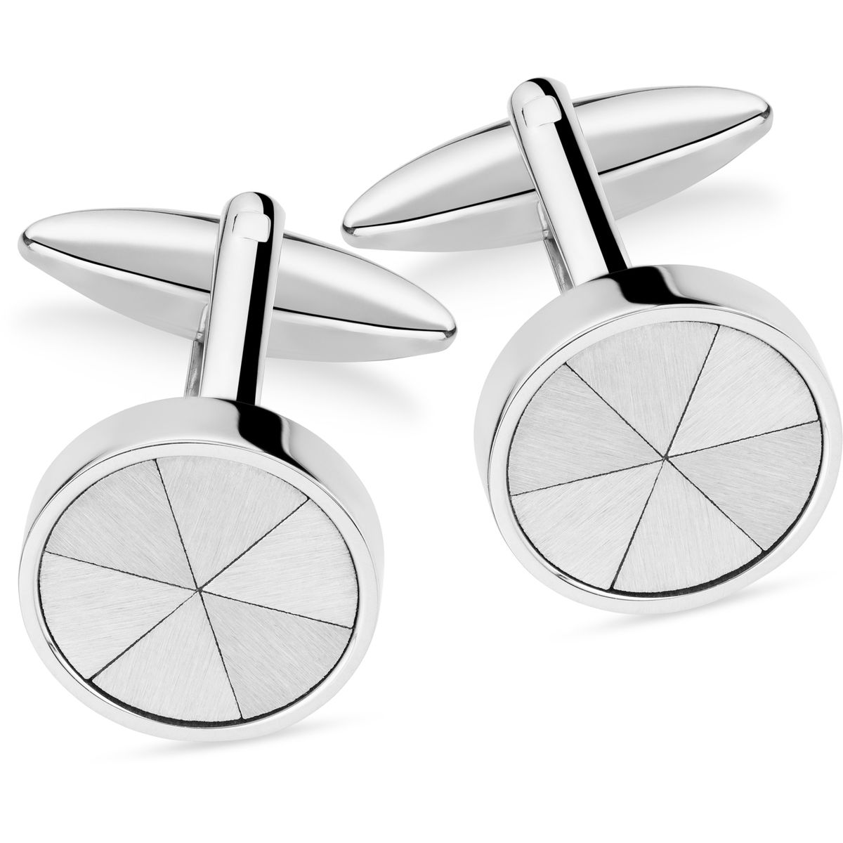 LINDENMANN Manschettenknöpfe Mechanik Silver LINDENMANN Manschettenknöpfe Herren Business Hochzeit