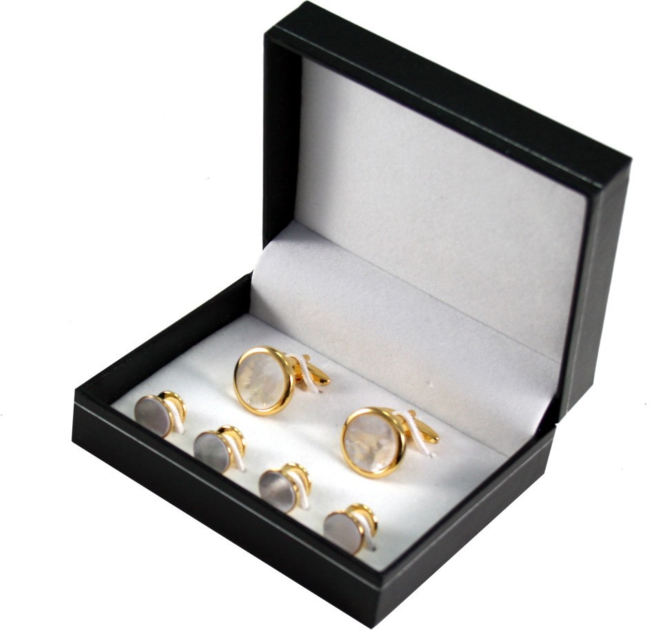 LINDENMANN Manschettenknöpfe Golfarben LINDENMANN Manschettenknöpfe Herren Business Hochzeit