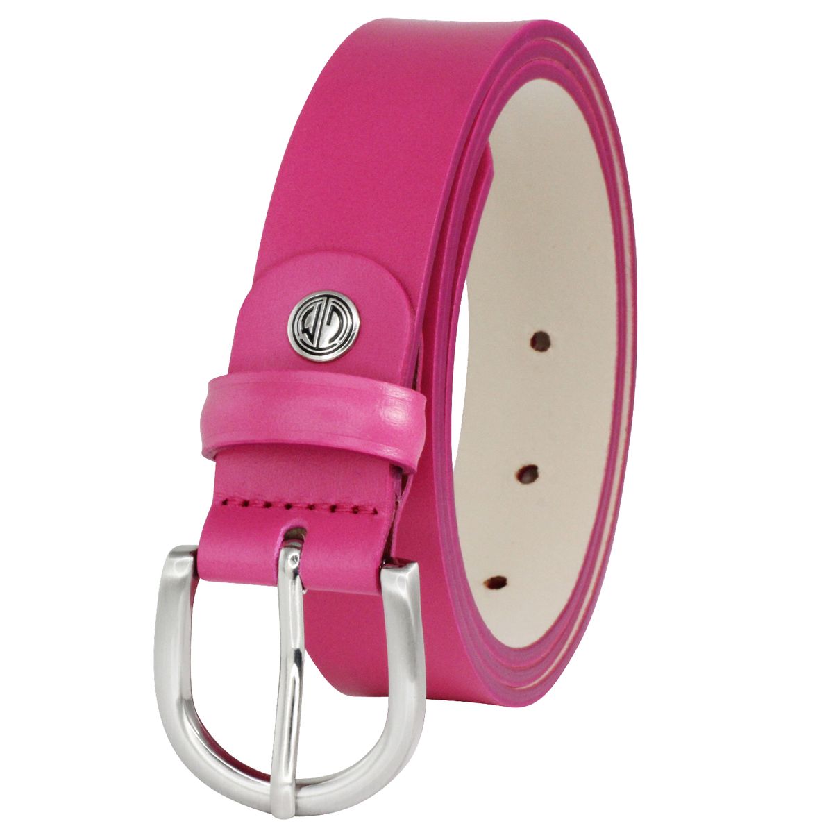 LINDENMANN Ledergürtel Damen 30 mm Nappa-Leder pink