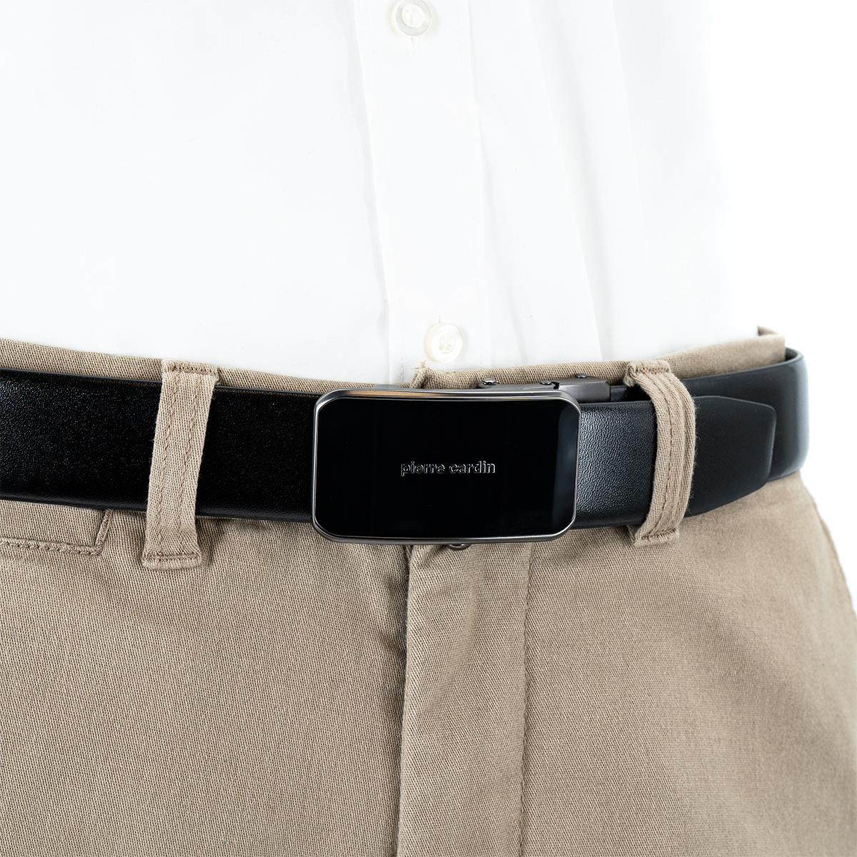 Pierre Cardin Herren-Leder-Gürtel