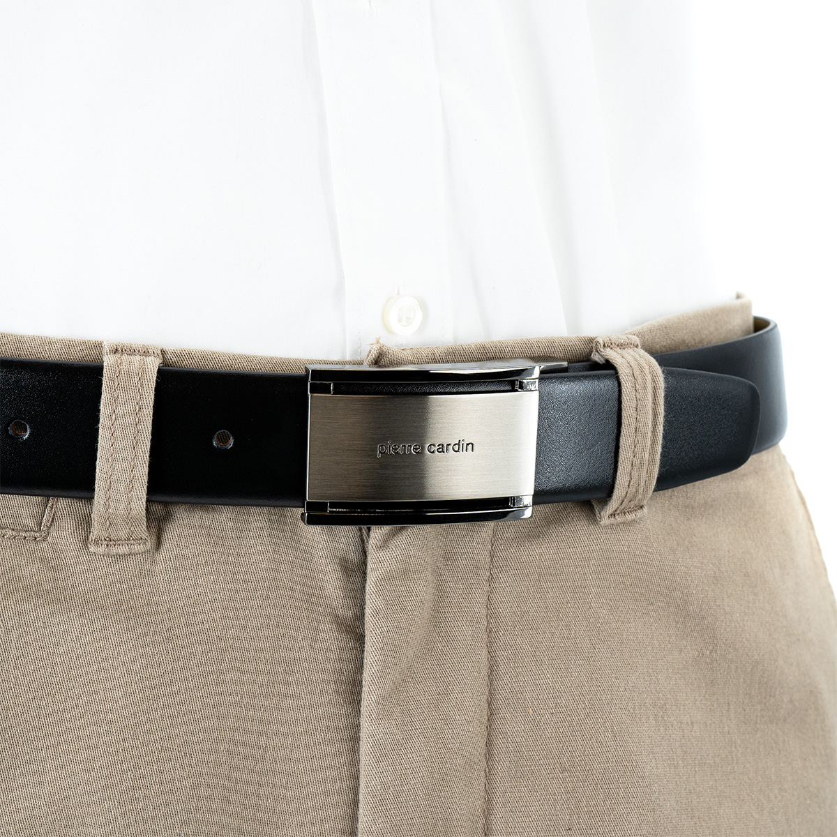 Pierre Cardin Herren-Leder-Gürtel