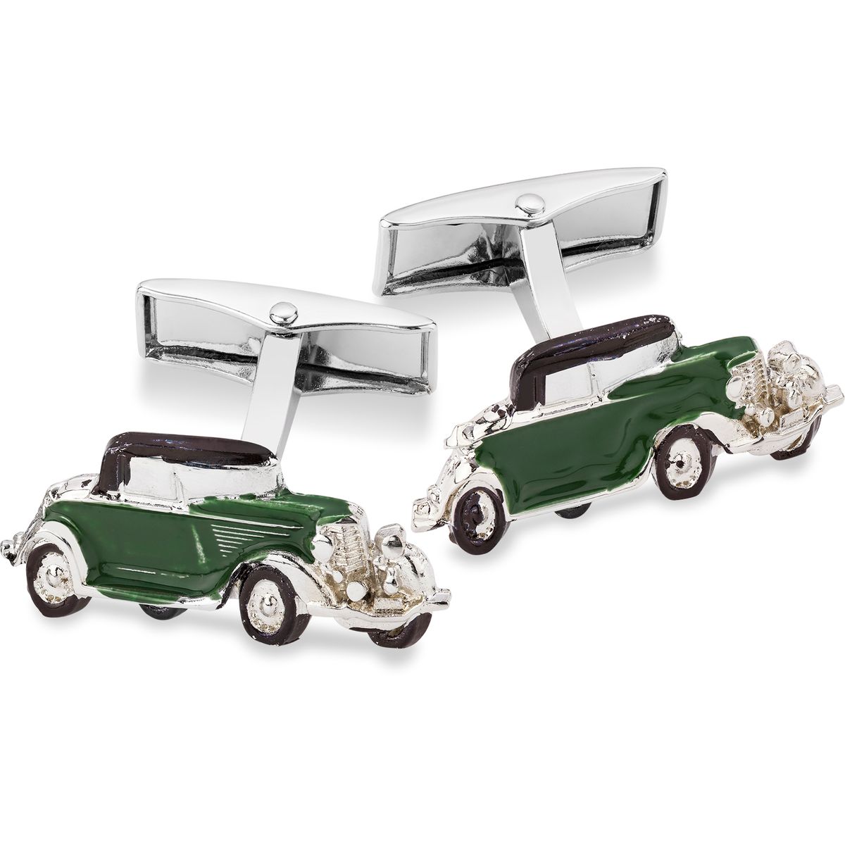 LINDENMANN Manschettenknöpfe Mechanik Silver LINDENMANN Manschettenknöpfe Herren Business Hochzeit