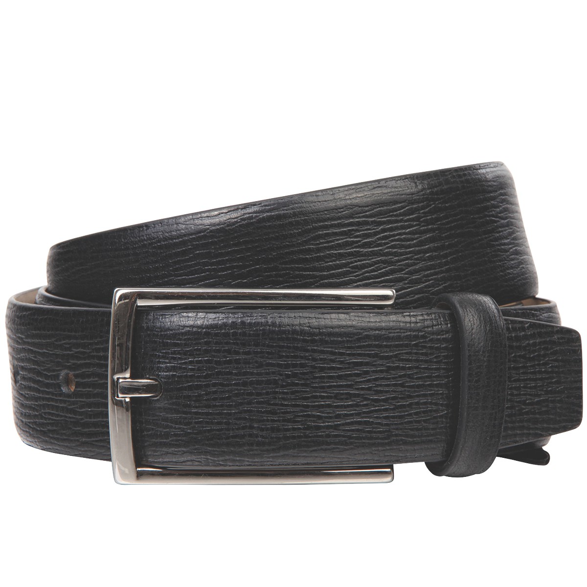 LINDENMANN Premium Handmade Ledergürtel 35 mm breit schwarz
