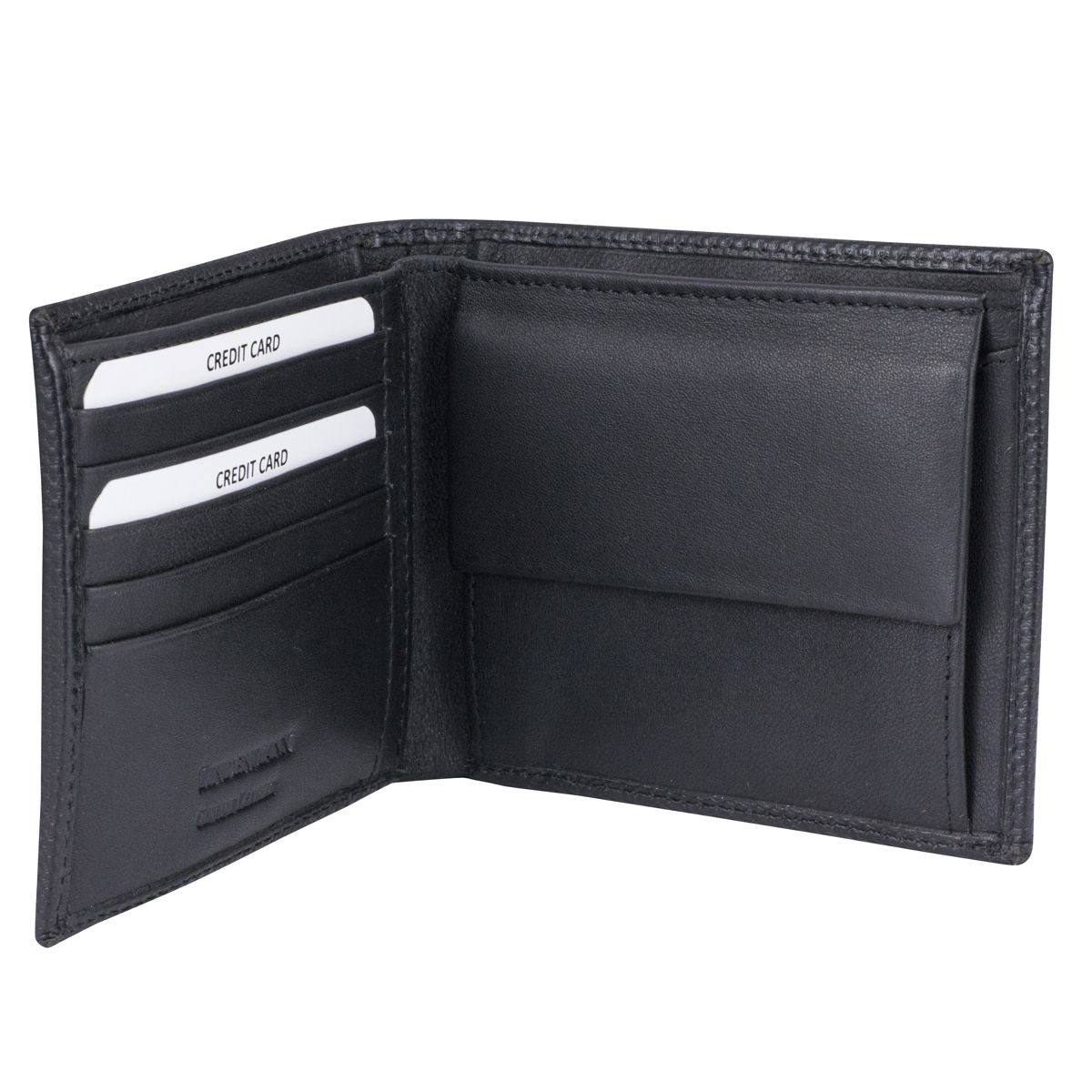 LINDENMANN Geldbörse Herren / Portemonnaie Herren Leder Geldbeutel