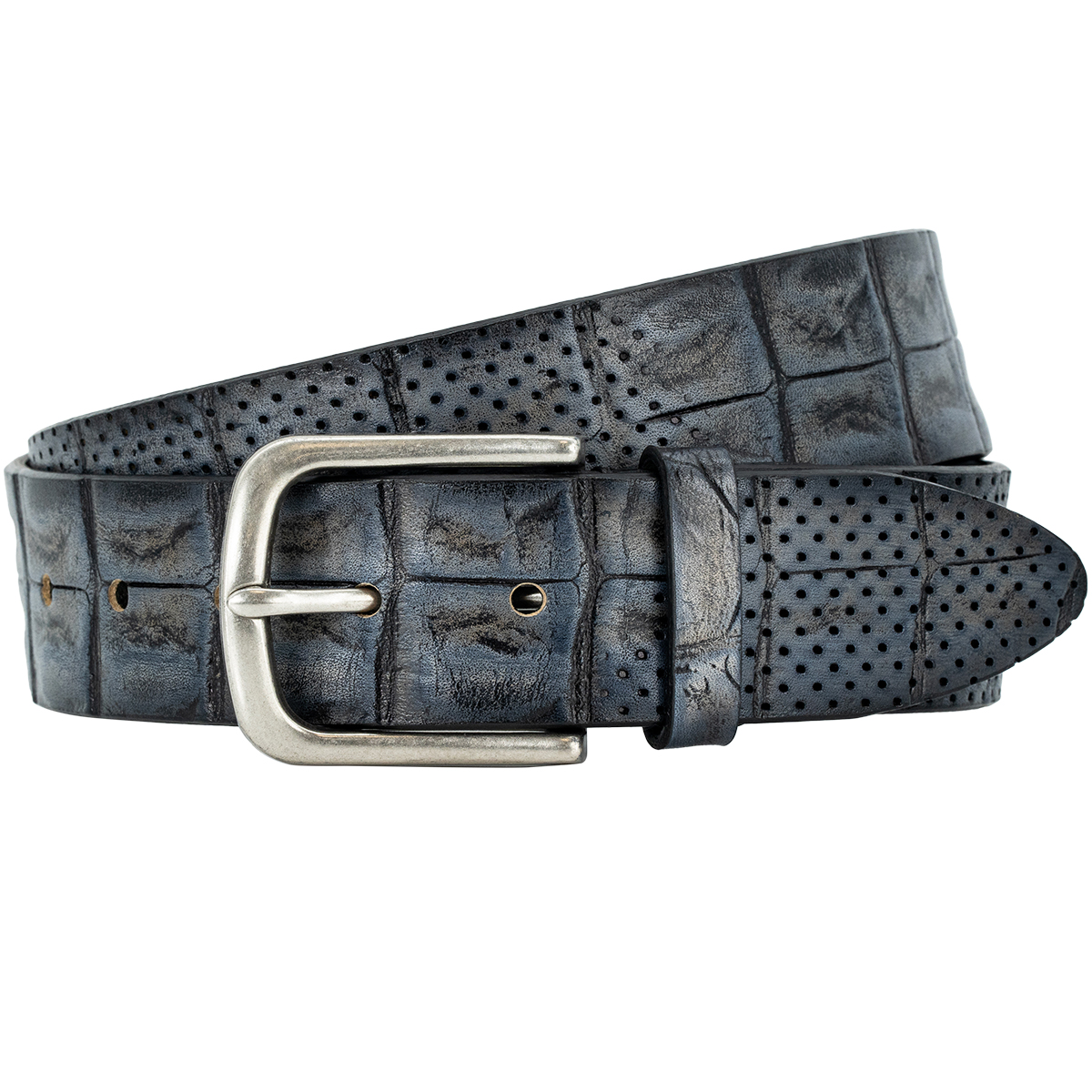 LINDENMANN Premium-Herren-Leder-Gürtel