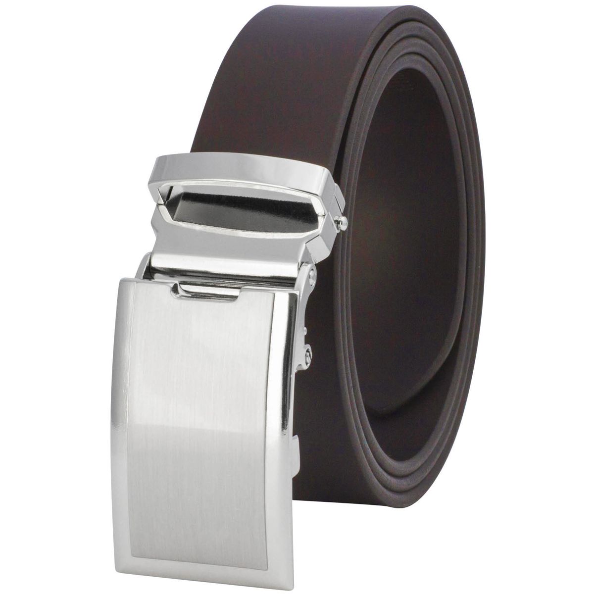 Gürtel Herren Automatikgürtel braun LINDENMANN Leder-Gürtel Automatik 32 mm Rindleder braun