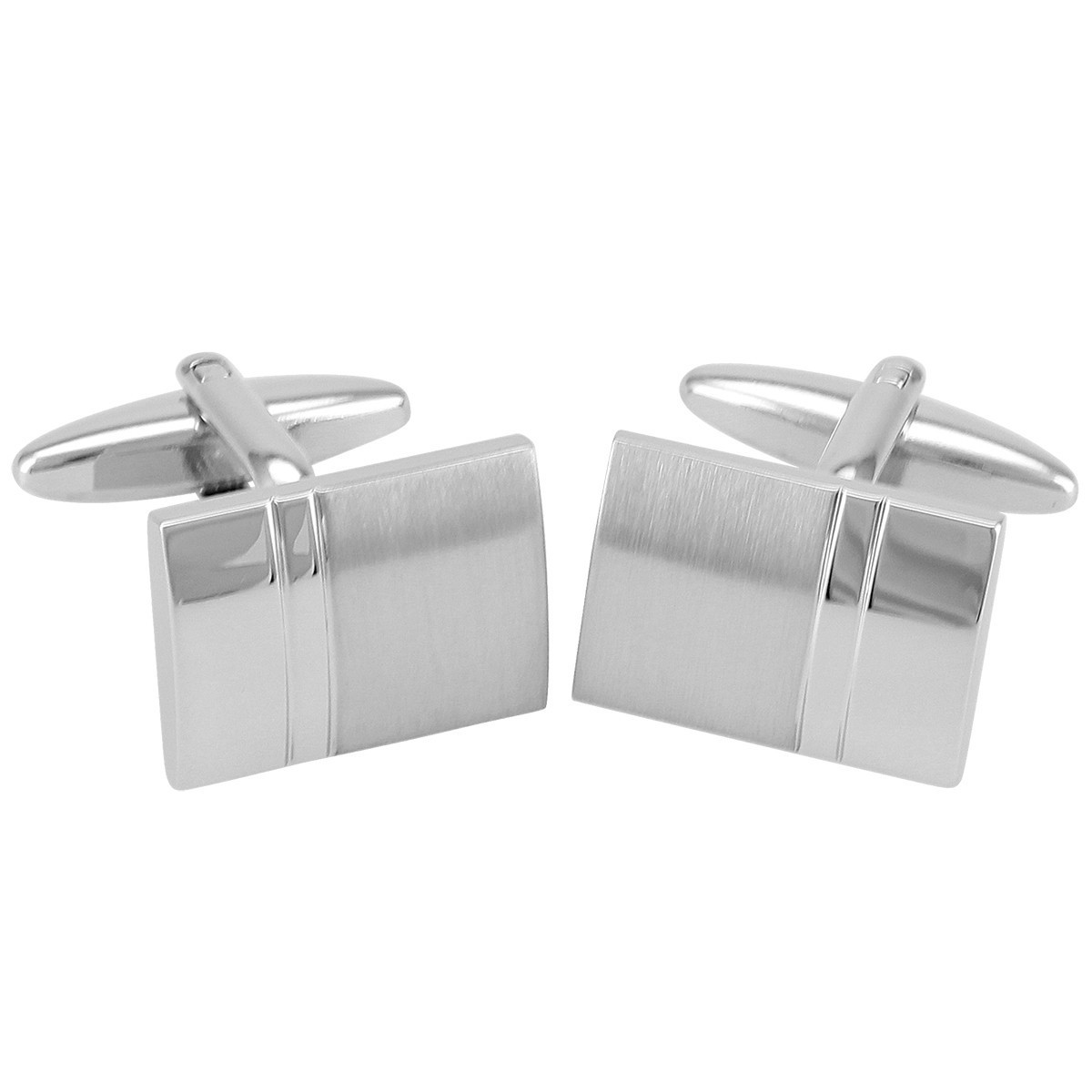 LINDENMANN Manschettenknöpfe Silber LINDENMANN Manschettenknöpfe Herren Business Hochzeit
