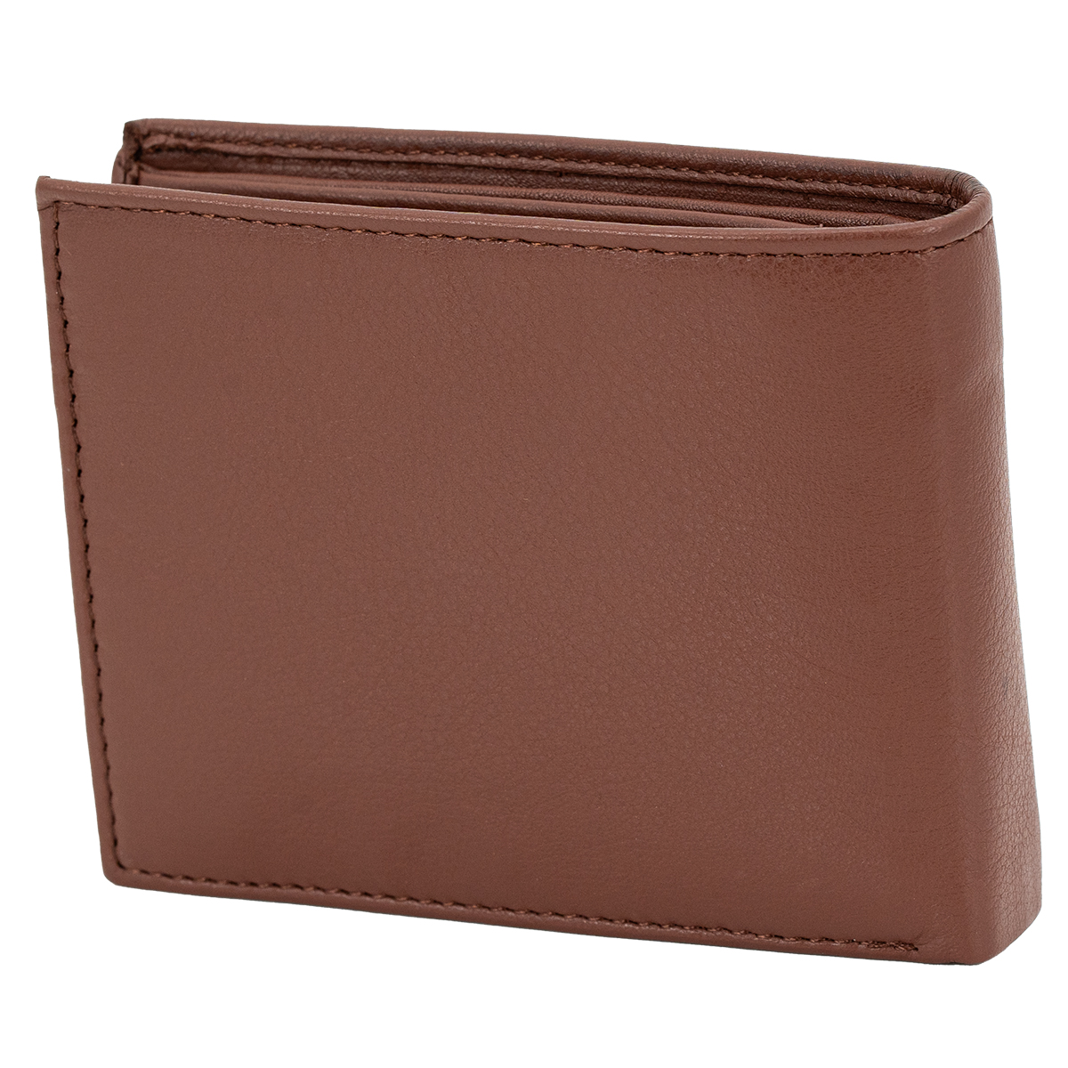 LINDENMANN Herren Leder Portemonnaie cognac