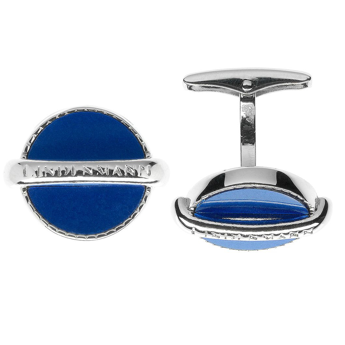 LINDENMANN Manschettenknöpfe Silber LINDENMANN Manschettenknöpfe Herren Business Hochzeit