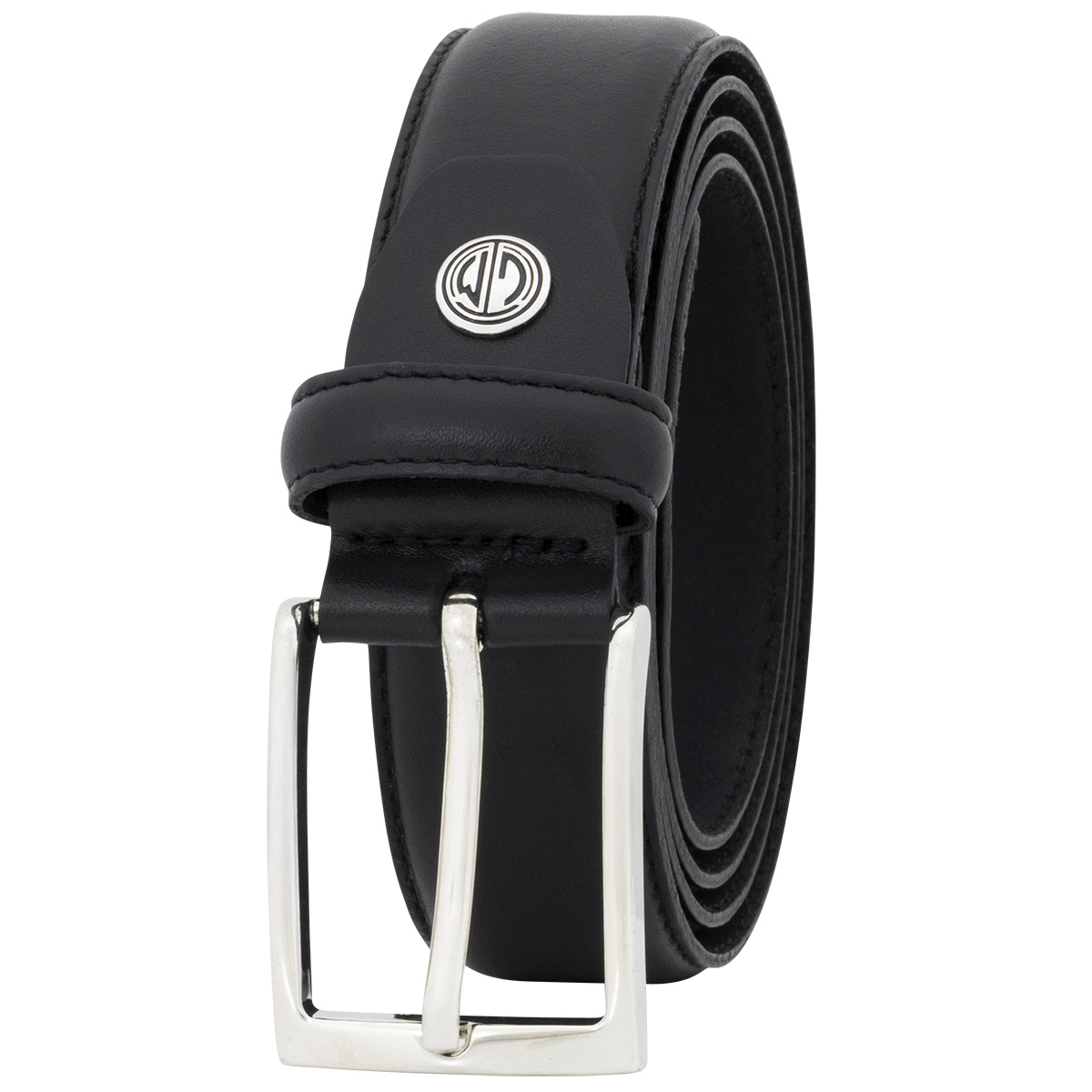 LINDENMANN Herrengürtel aus 100% Vollrindleder schwarz