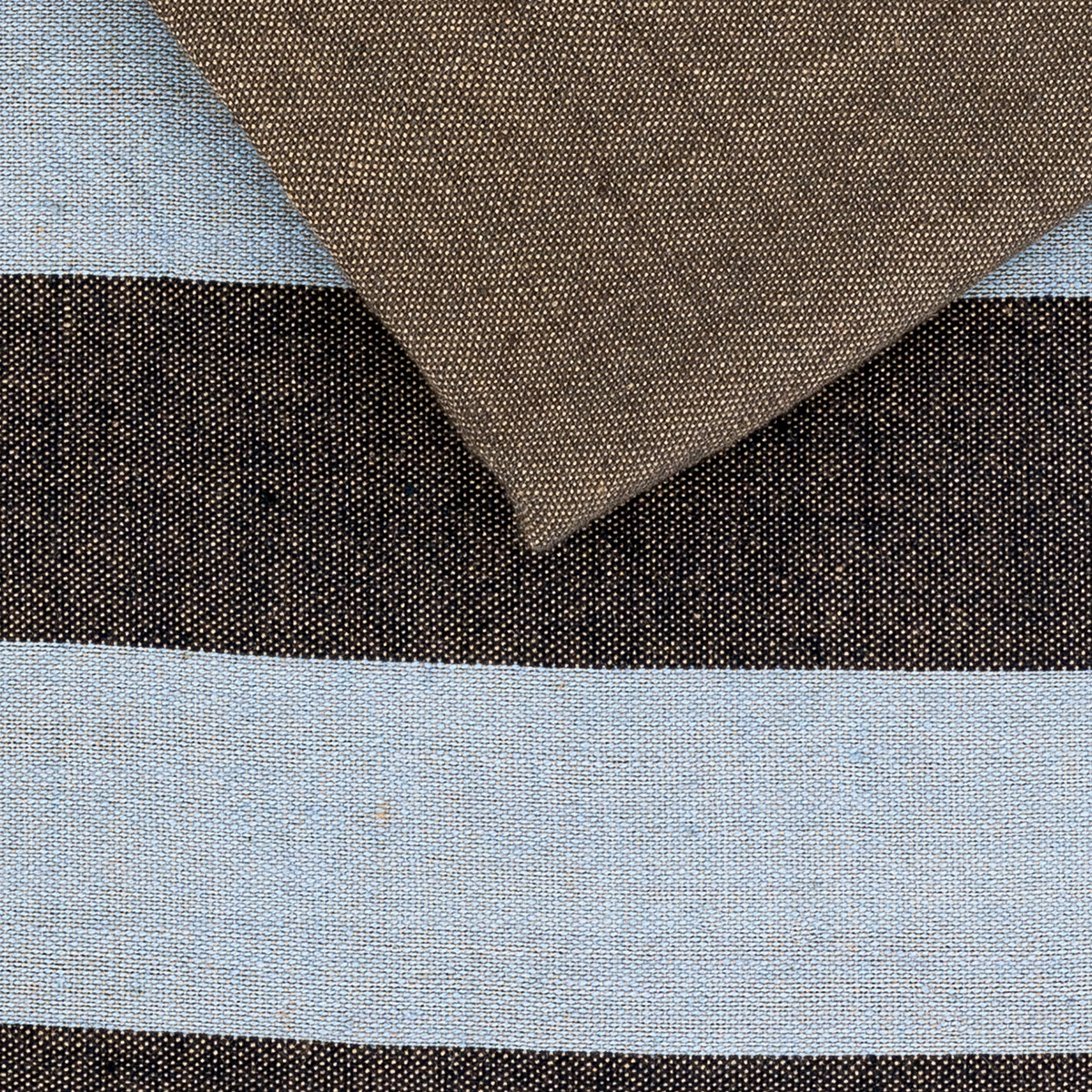 LINDENMANN Schal Herren Baumwolle-Viskose beige-braun-blau