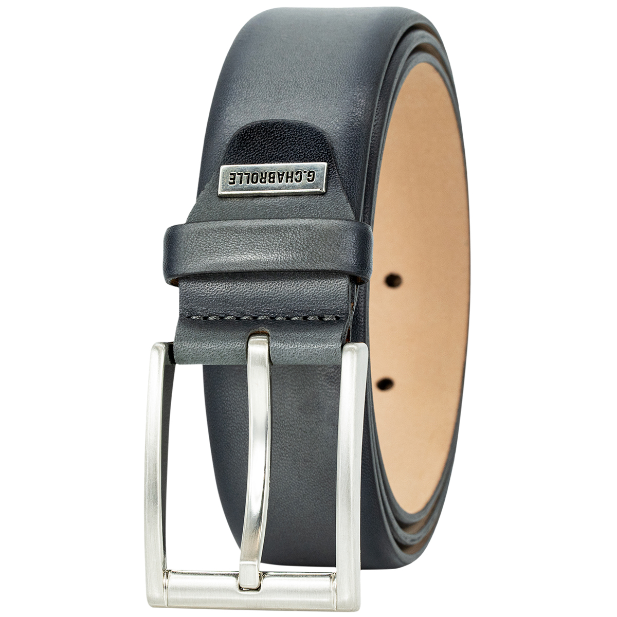 G.CHABROLLE by LINDENMANN Premium-Herren-Leder-Gürtel