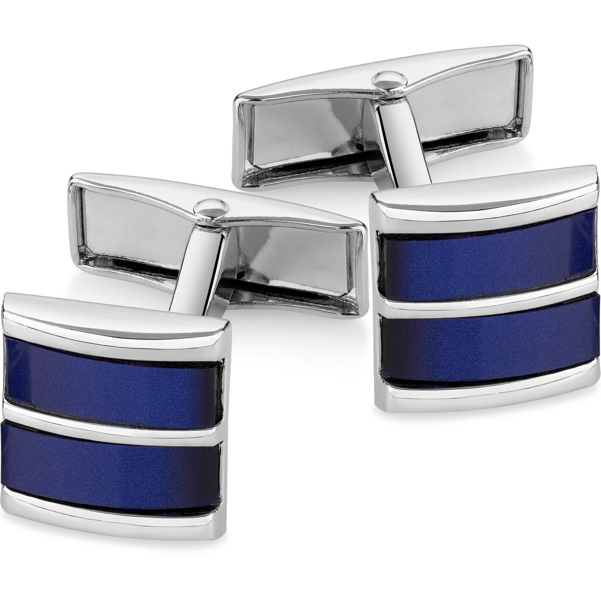 LINDENMANN Manschettenknöpfe Mechanik Silver LINDENMANN Manschettenknöpfe Herren Business Hochzeit