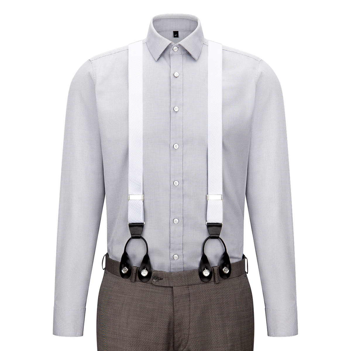 Hosenträger LINDENMANN weiss