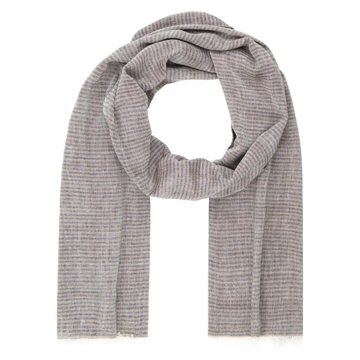 LINDENMANN Schal Herren grau LINDENMANN Schal Herren grau Herren-Schal dünn 55 % Baumwolle 45 % Viskose