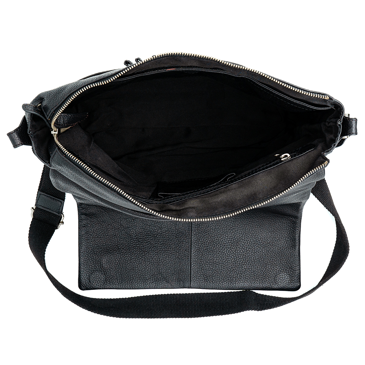 Lindenmann Ledertasche schwarz