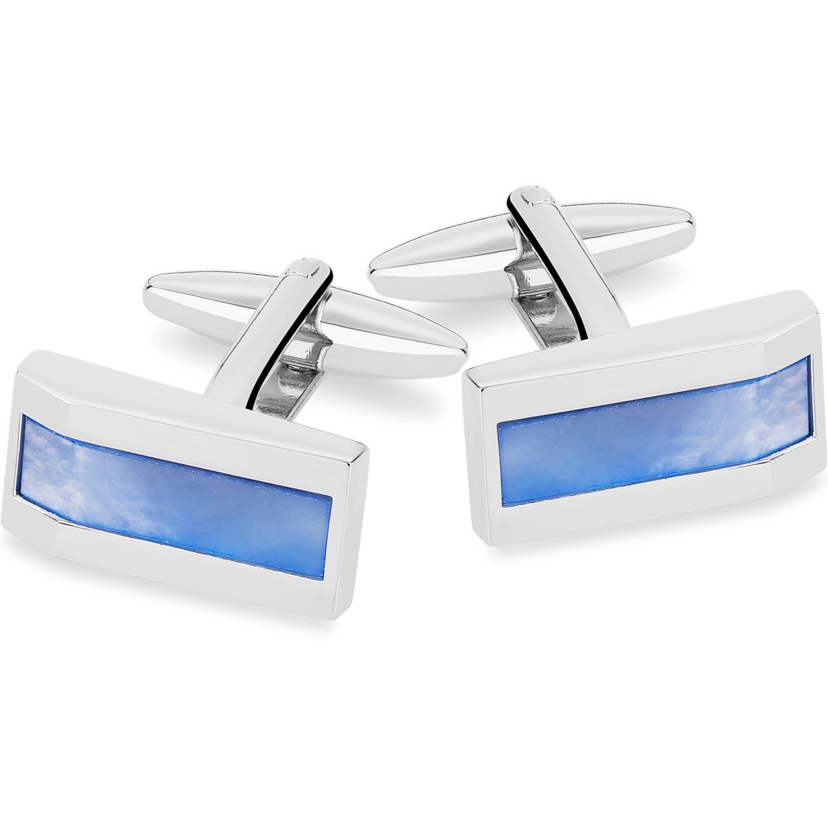 LINDENMANN Manschettenknöpfe Mechanik Silver LINDENMANN Manschettenknöpfe Herren Business Hochzeit