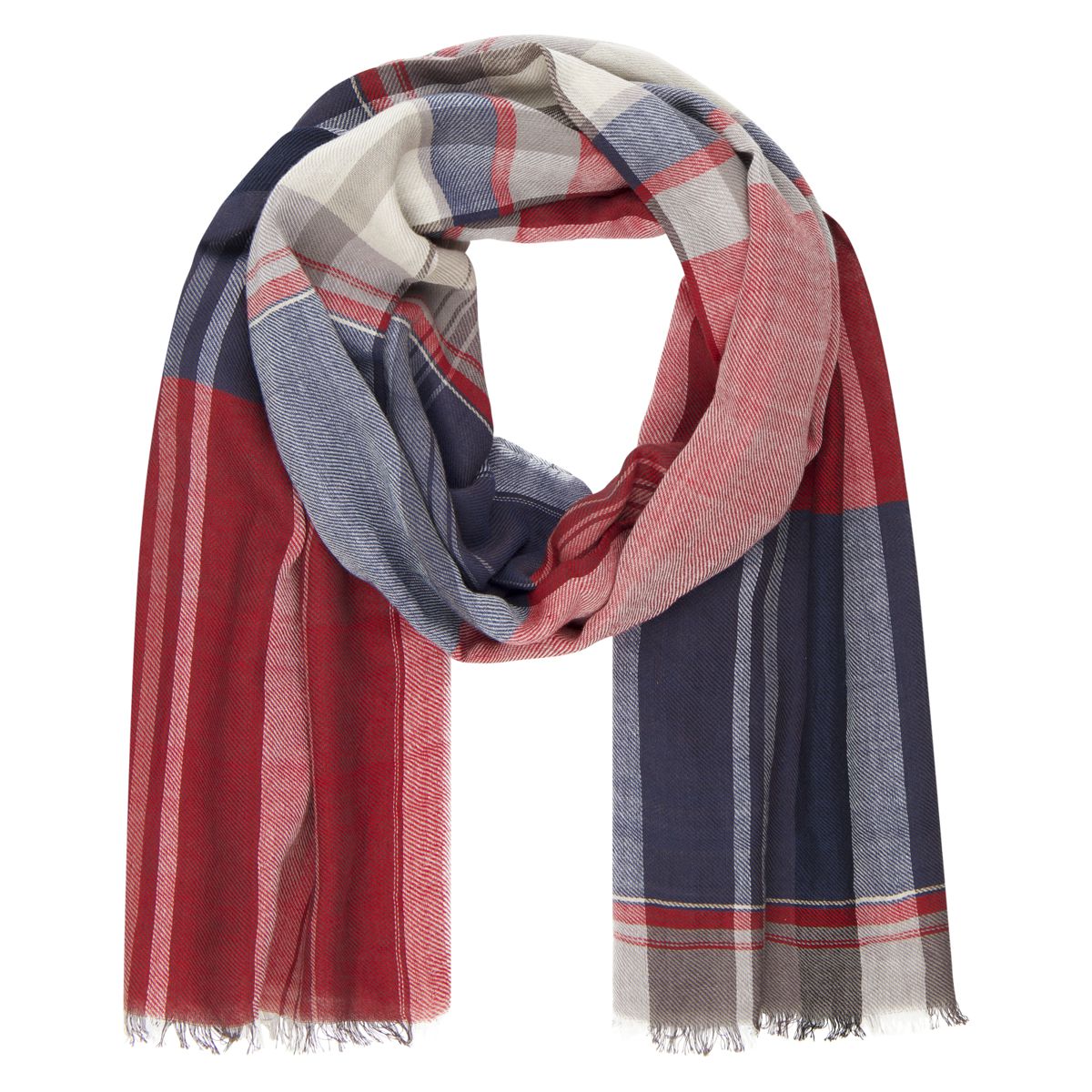 LINDENMANN Schal Herren rot Herren Schal rot