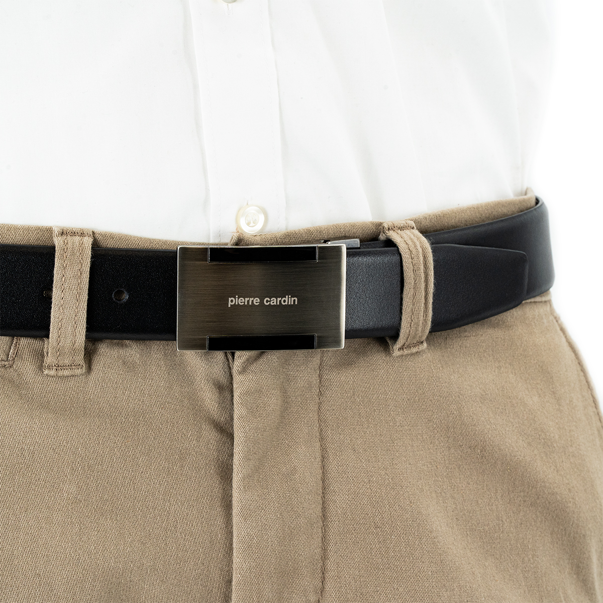 Pierre Cardin Herren-Leder-Gürtel