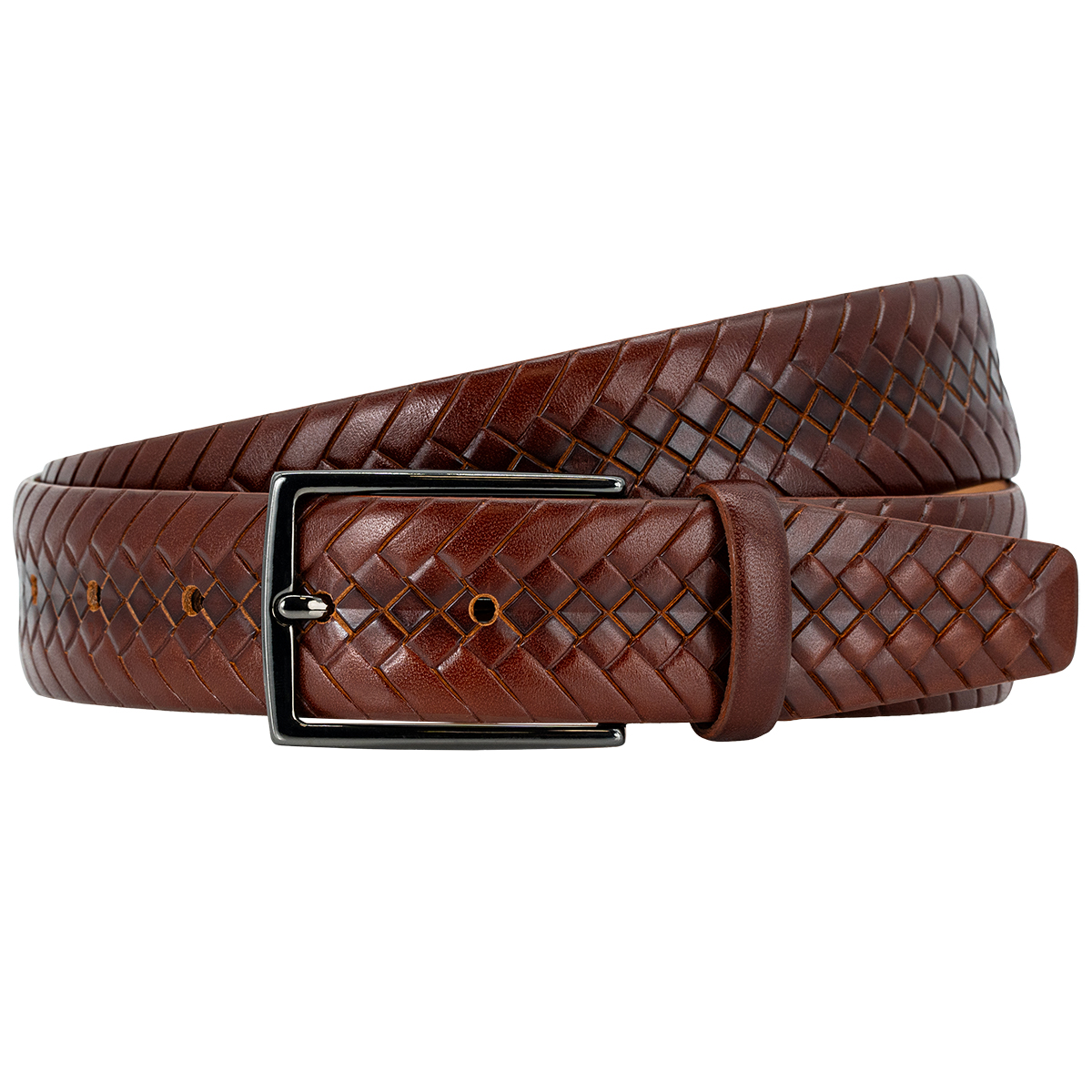 LINDENMANN Premium Ledergürtel Herren LINDENMANN Premium-Herren-Leder-Gürtel