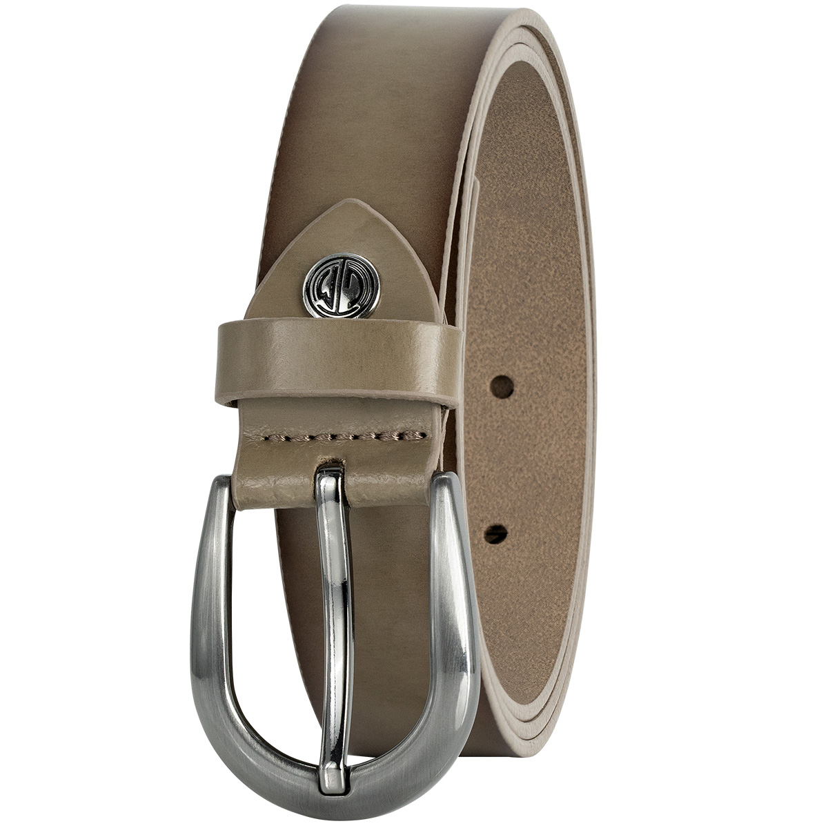 LINDENMANN Rindsleder Damengürtel Stone