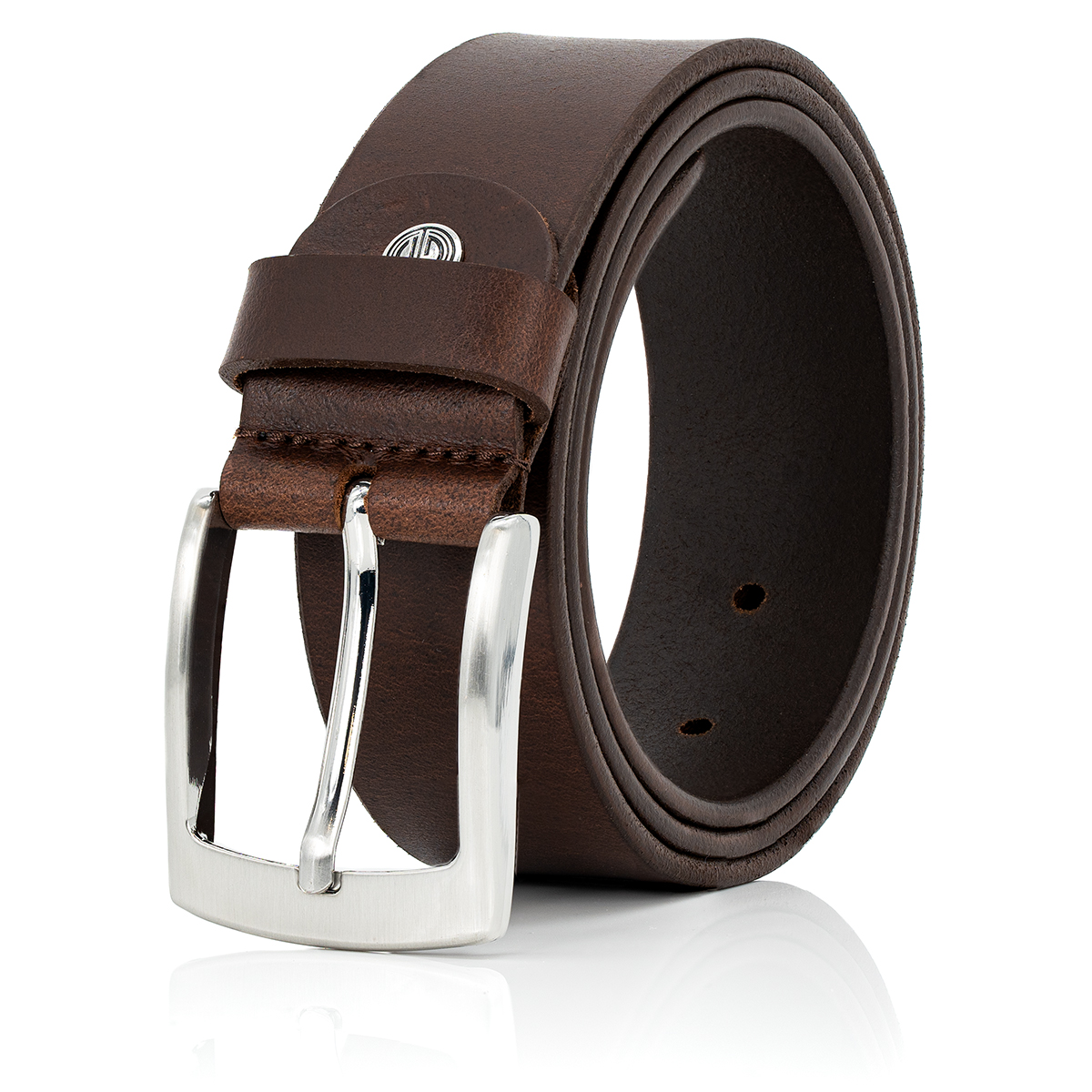 LINDENMANN Ledergürtel Herren braun LINDENMANN Ledergürtel Herren braun
