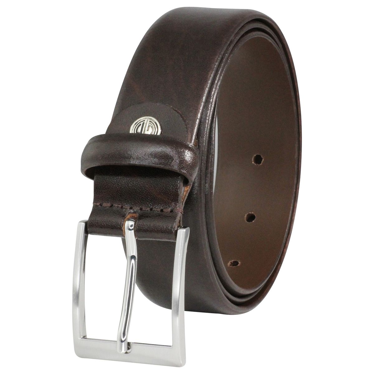 Vollrindledergürtel Herren Braun LINDENMANN Ledergürtel Herren 35 mm Vollrind braun