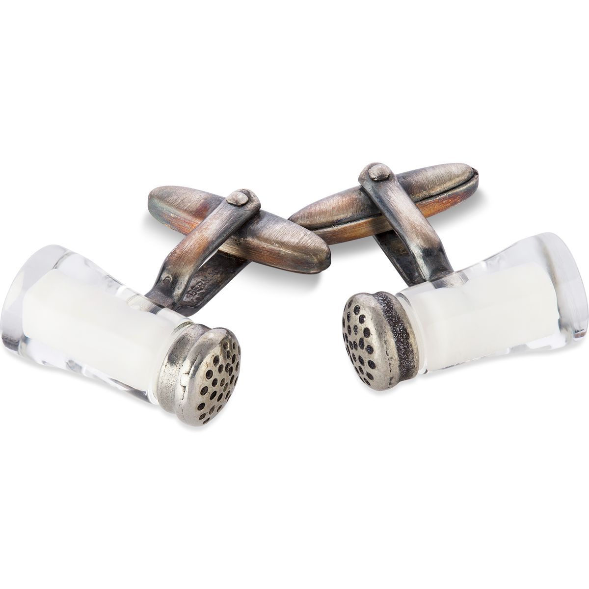 LINDENMANN Manschettenknöpfe Herren im Geschenk-Etui messing