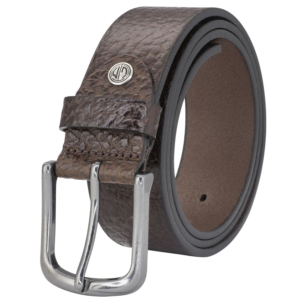 Gürtel Herren Jeansgürtel braun LINDENMANN Leder-Gürtel Herren 40 mm Vollrind dunkelbraun