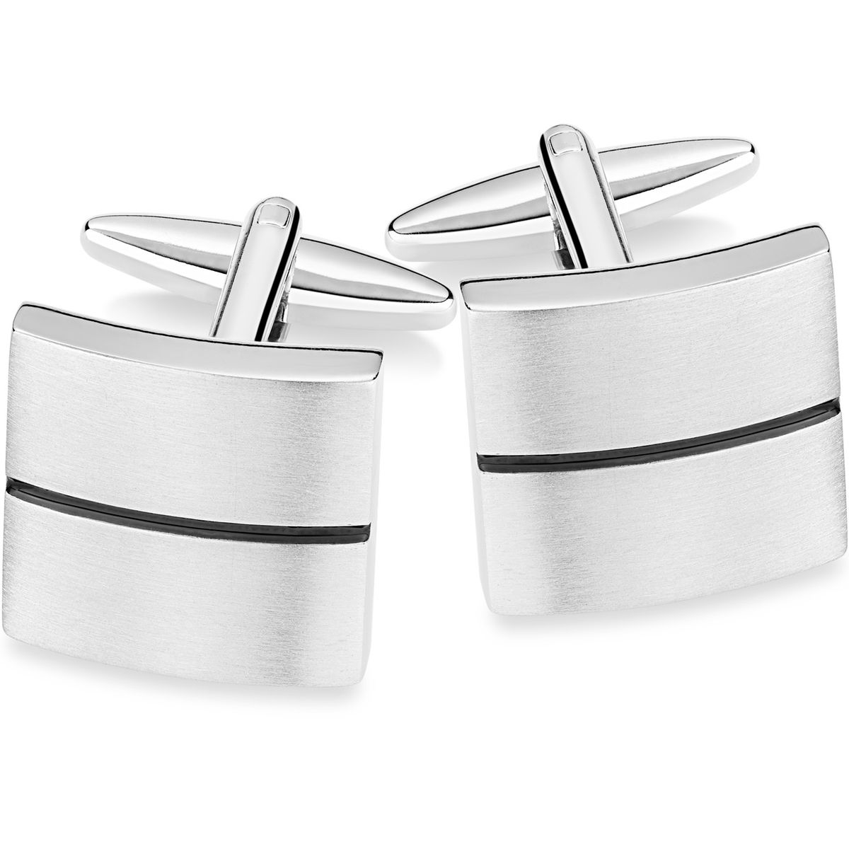 LINDENMANN Manschettenknöpfe Mechanik Silver LINDENMANN Manschettenknöpfe Herren Business Hochzeit