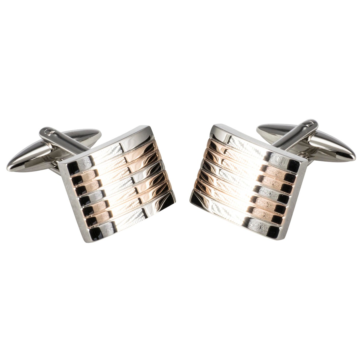 LINDENMANN Manschettenknöpfe Silber LINDENMANN Manschettenknöpfe Herren Business Hochzeit