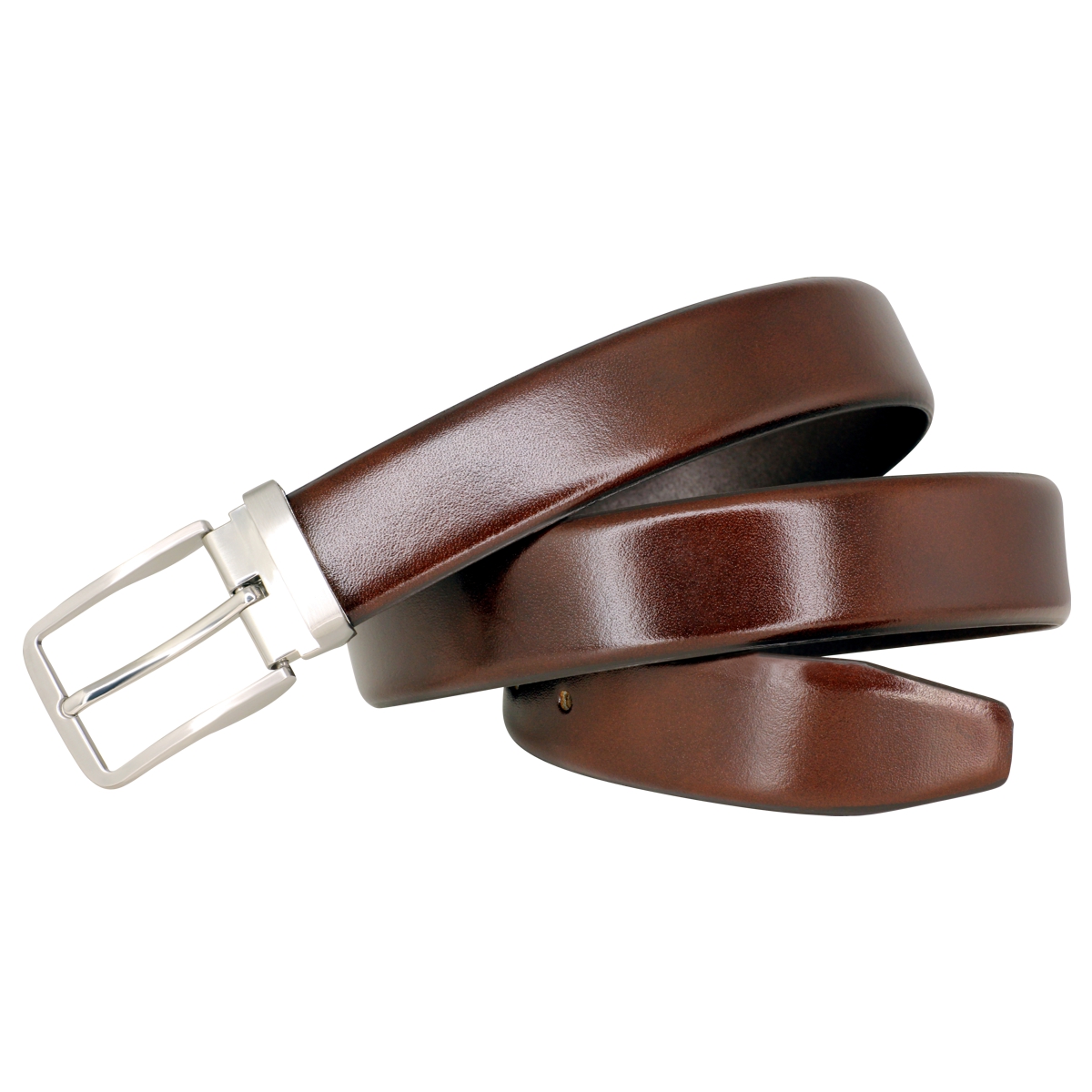 LINDENMANN Rindledergürtel Herren 35 mm Anzug Vollrind braun