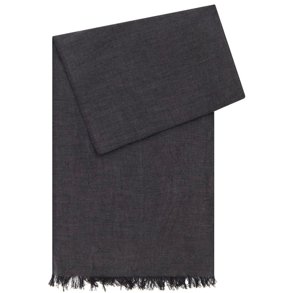 Herren Schal schwarz