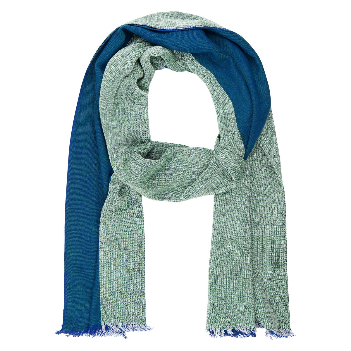 LINDENMANN Schal Herren grün LINDENMANN Schal Herren grün Herren-Schal dünn 55 % Baumwolle und 45 % Viskose