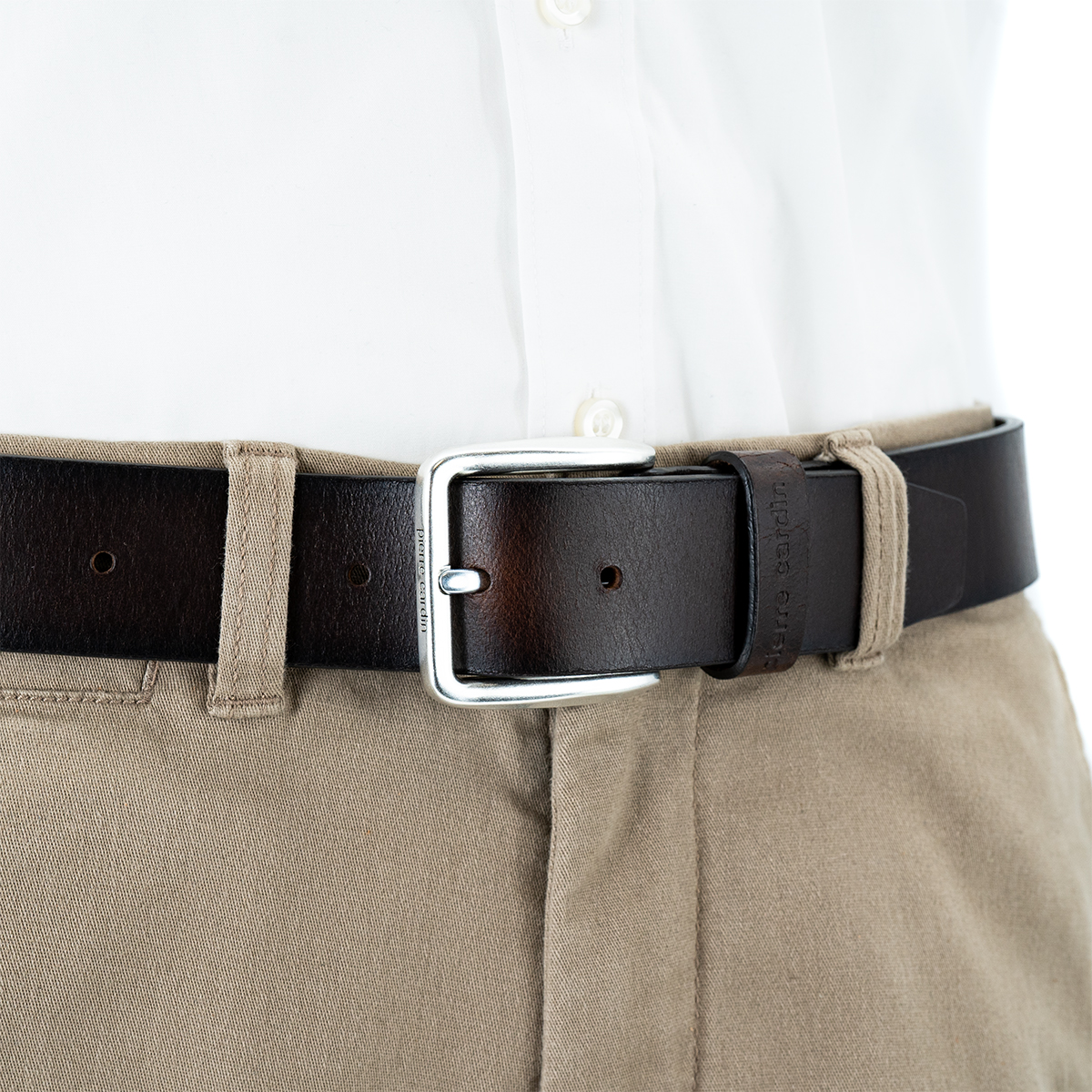 Pierre Cardin Herren-Leder-Gürtel