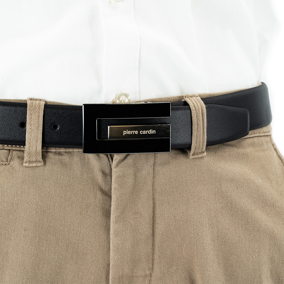 Pierre Cardin Herren-Leder-Gürtel