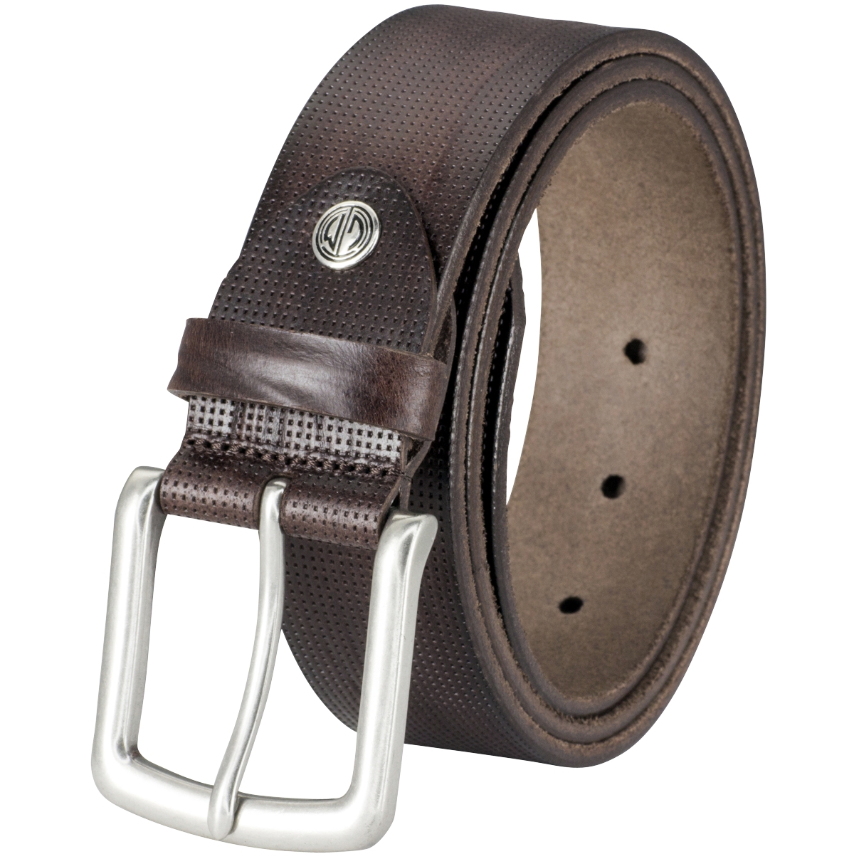 Gürtel Herren Jeansgürtel braun LINDENMANN Leder-Gürtel Herren