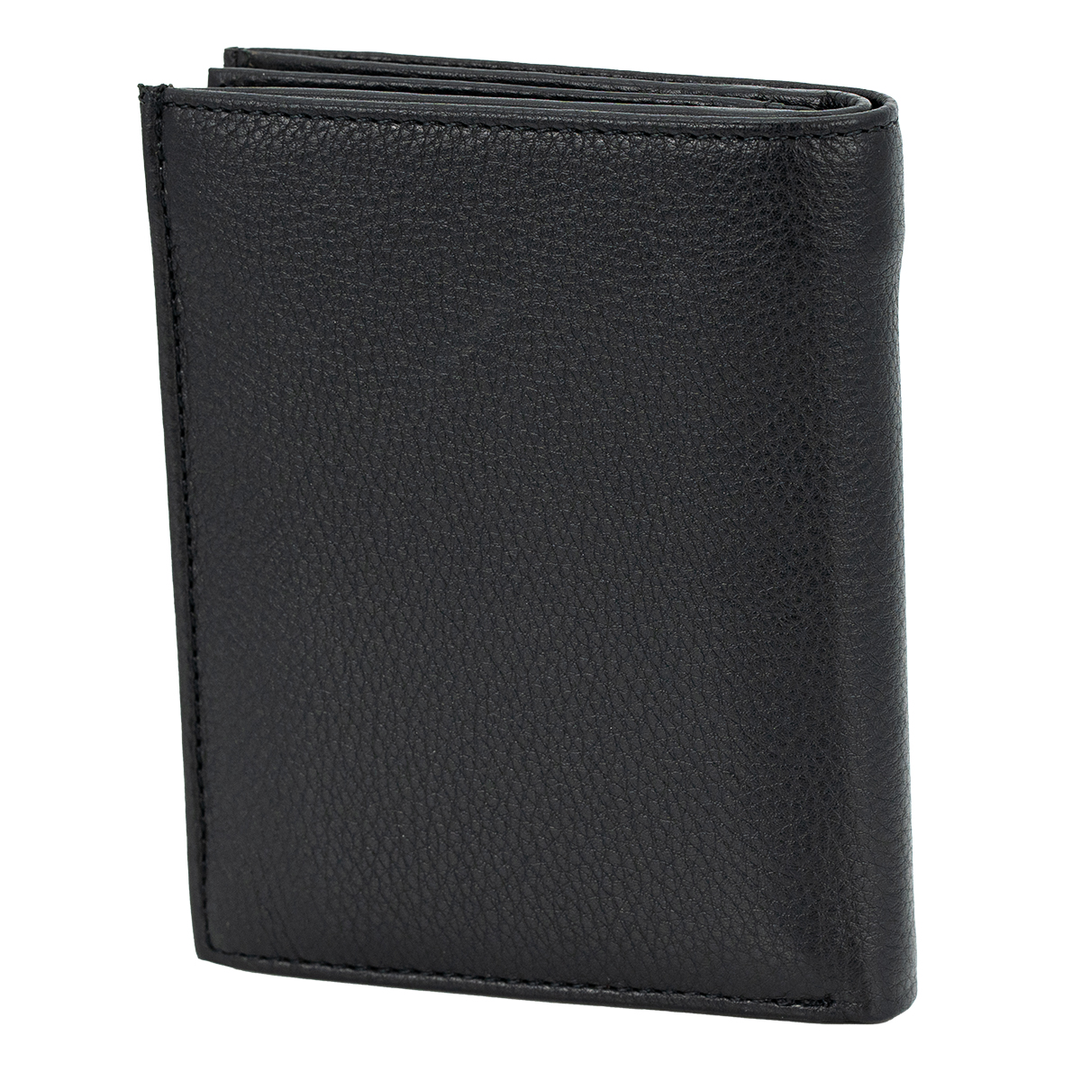 LINDENMANN Herren Leder Portemonnaie schwarz