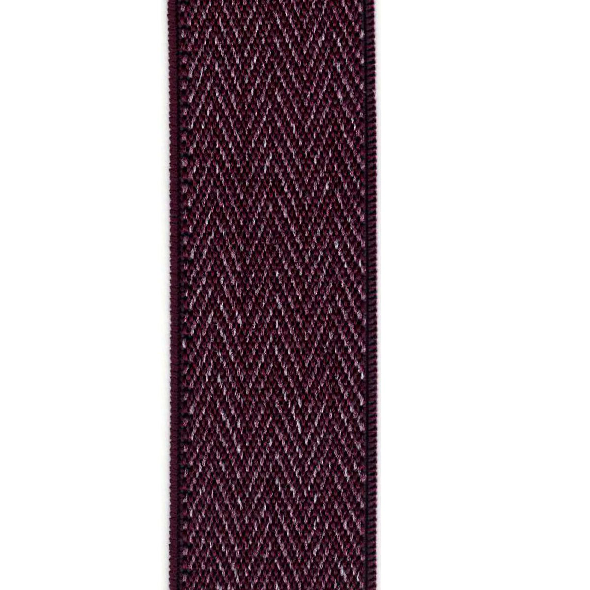 LINDENMANN Hosenträger Herren bordeaux Länge 120 cm Y-Form mit dunklen Clipsen