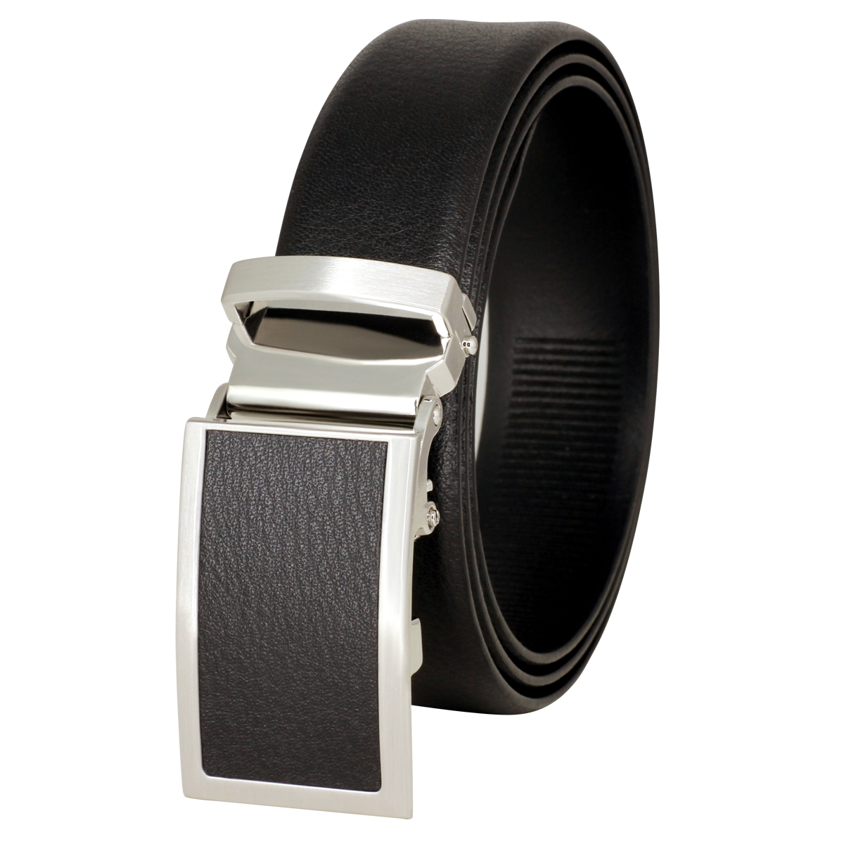 Rindledergürtel Herren LINDENMANN LINDENMANN Rindledergürtel Herren 33 mm Automatik schwarz